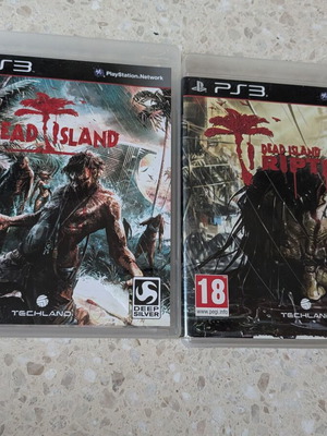 Dead Island and Dead Island Riptide PS3 games used
