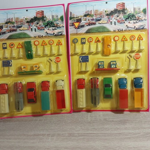 Joy Toy N104 παιχνίδια αυτοκίνητα καινούργια, πακέτο 2, ελληνικά 70s 80s