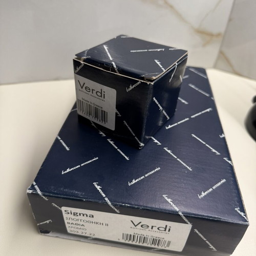 Verdi Sigma bathroom accessory set new, chrome finish