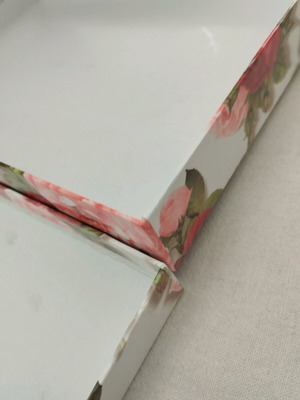 Paper gift box like new, beautiful