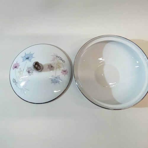 Porcelain fondue pot Furstenberg Germany in excellent condition