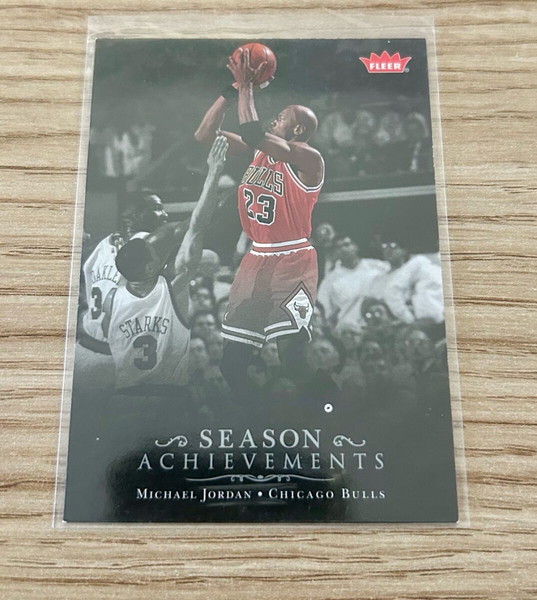 Κάρτα Michael Jordan Chicago Bulls NBA Fleer 2007 Season Achievements