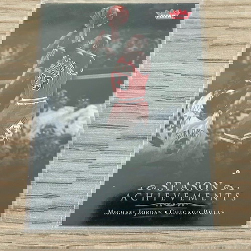 Κάρτα Michael Jordan Chicago Bulls NBA Fleer 2007 Season Achievements