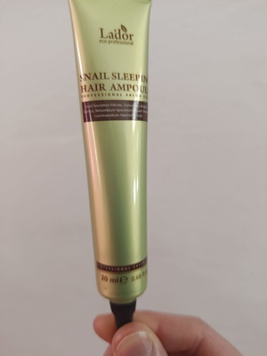La'dor Snail Sleeping Hair Ampoule καινούργιο 20ml θεραπεία μαλλιών