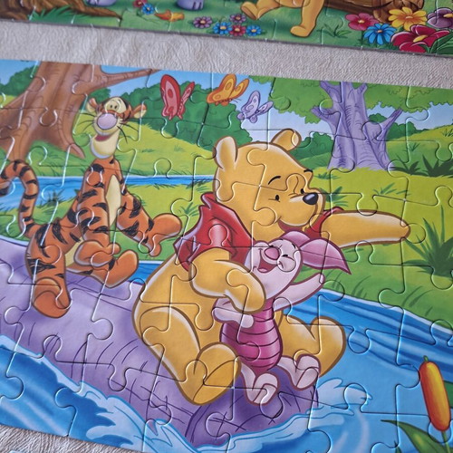 Disney Puzzle Winnie the Pooh 10 in 1 set like new