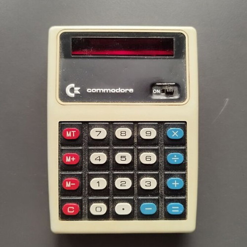 Commodore Minuteman MM3R electronic calculator used, not working