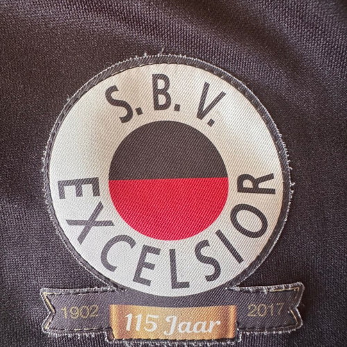 SBV Excelsior Rotterdam 2017-18 Home Football Shirt, Size M