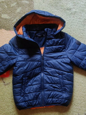 Μπουφάν Name It μεταχειρισμένο για 4-5 ετών μπλε σε άριστη κατάσταση
