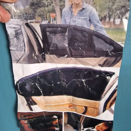 Car sunshade new, set of two pieces