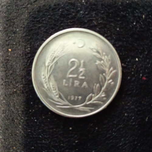 Turkish coins like new, 3 lira