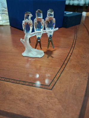 Swarovski crystal decorative swallows new