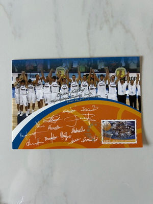 Eurobasket 2005 Commemorative Postcard Like New