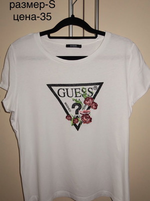 Guess T-shirt like new, size S, white