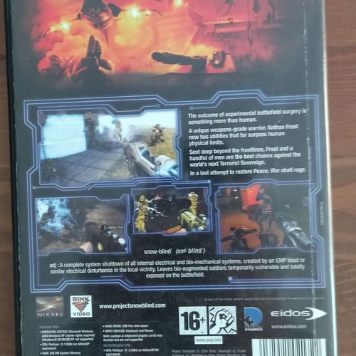 Project: Snowblind PC used action game