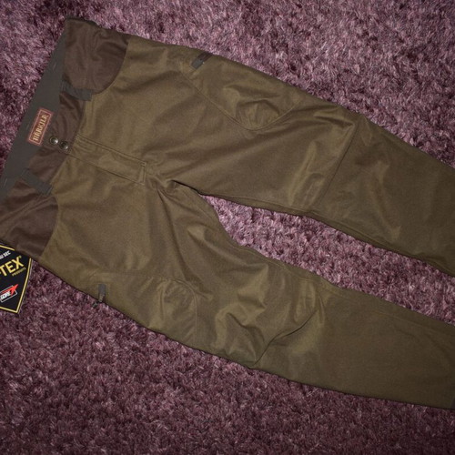 Harkila Tuning Gore tex jacket and pants new, size L, green and brown