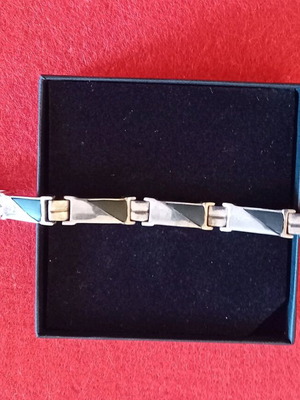 Vintage solid silver bracelet like new, size 22 cm