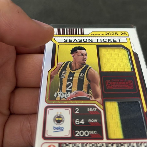 EuroLeague Contenders Wade Baldwin Dual Patch 25/26 Like New