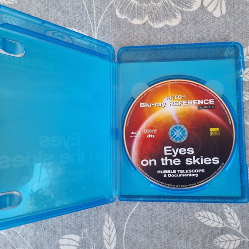 Eyes on the Skies Hubble Telescope Blu-ray documentary like new