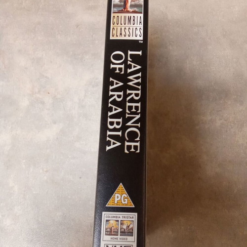 Lawrence of Arabia VHS tape used, collectible from 1980s