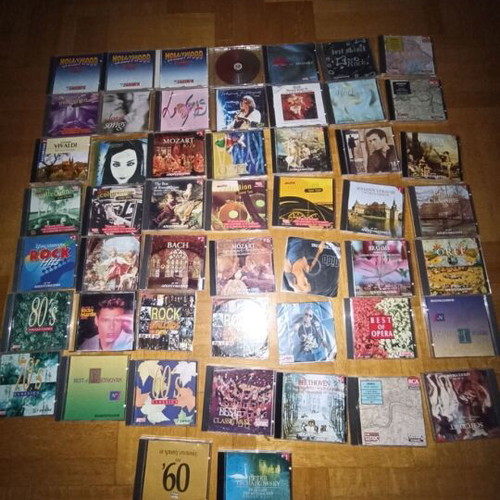 DVD collection of 51 movies, mainly dubbed