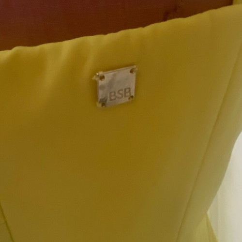 BSB evening dress yellow like new, size L