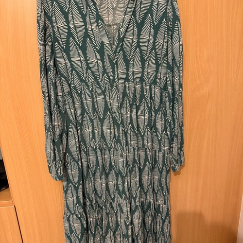 FAME maxi dress with print like new, size S/M, boho style