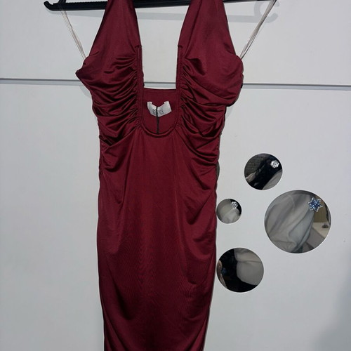 Oh Polly dress new, red, size XS