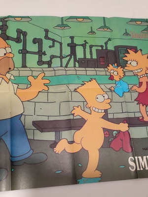 Αφίσα Simpsons καινούργια από περιοδικό Μπλέκ, 40x50 εκ.