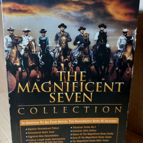 The Magnificent Seven 4 Movie Collection DVD box like new with English subs