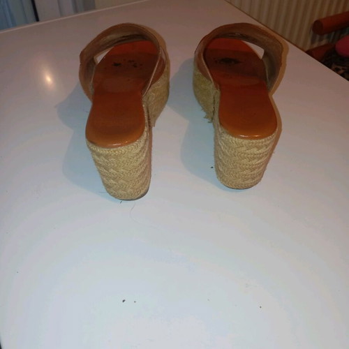 Friends wedge sandals used size 38 brown