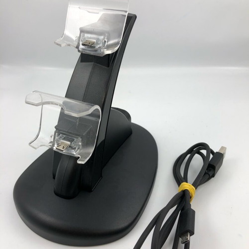 Refurbished Dual Charging Dock for PlayStation 4 Controllers with USB Cable