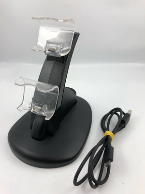 Refurbished Dual Charging Dock for PlayStation 4 Controllers with USB Cable