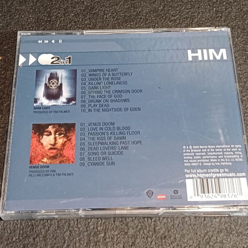 HIM Dark Light / Venus Doom 2x CD used, rock