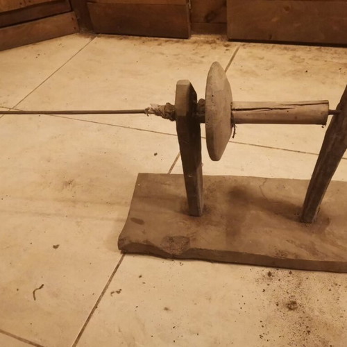 Ancient wool processing tool restored