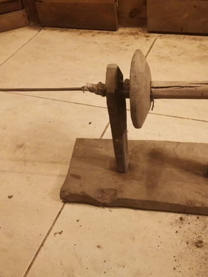 Ancient wool processing tool restored