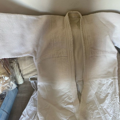 Judo suit used, small size, pants 50 jacket 146