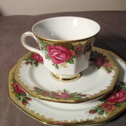 Winterling Bavaria antique tea set trio