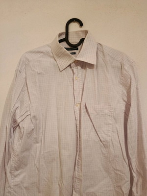Oxford Company men's long-sleeve striped shirt classic collection like new