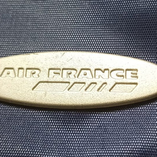 Air France travel toiletry bag used, nylon