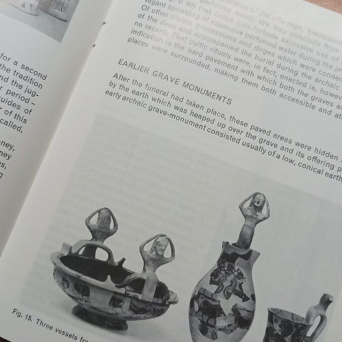 The Archaic Cemetery book like new 1973