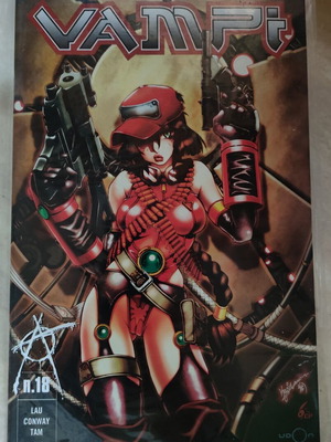 Vampi #18 comic book, Harris Comics, 2002
