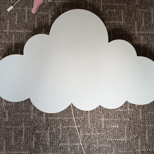 Wall decorations with light set, MDF, like new