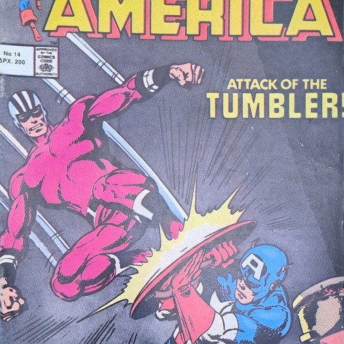Captain America #14 used, Kampana editions