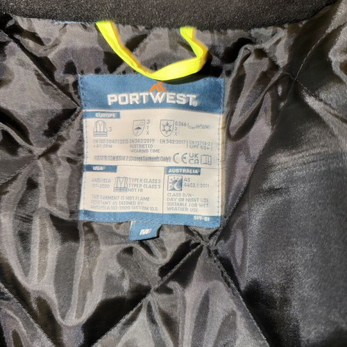Portwest Waterproof Reflective Bomber Jacket new