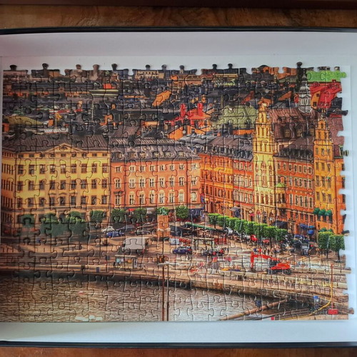 Educa puzzle 1000 pieces Views of Stockholm, Sweden like new