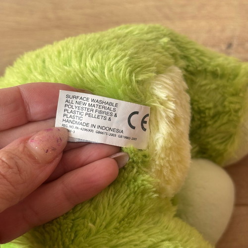Aurora 10" Dreamy Eyes Fantabulous Frog Plush Toy like new