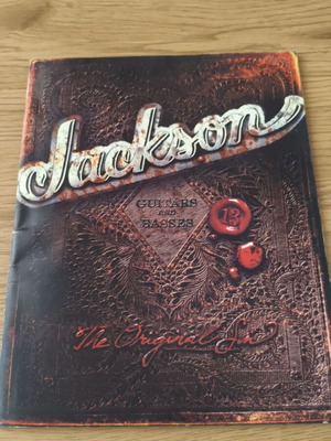 Jackson Guitar Catalog 2003 The Original Sin like new, English