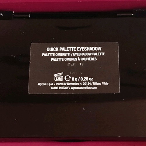 Wycon Quick Palette Eyeshadow new with 9 matte and satin shades