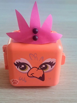 Lego Friends Olivia's Flamingo Cube like new
