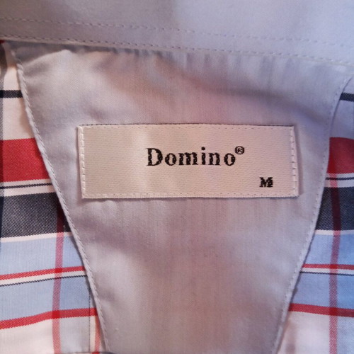 Domino men's shirt M multicolored brand new